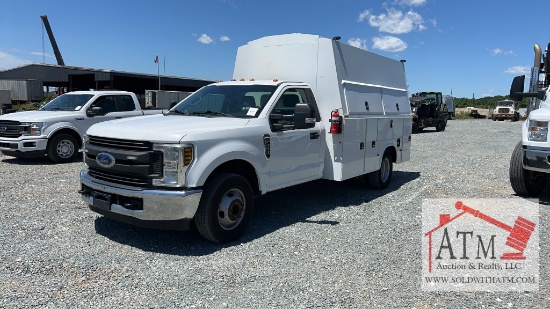 2018 Ford F-350 Enclosed Service Body