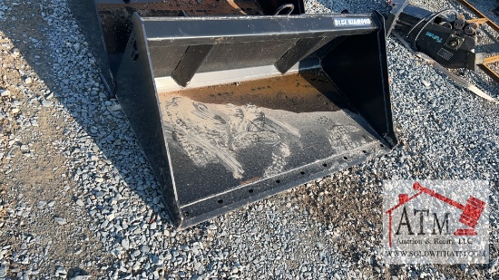 52" Blue Diamond Bucket - Skidsteer Attach