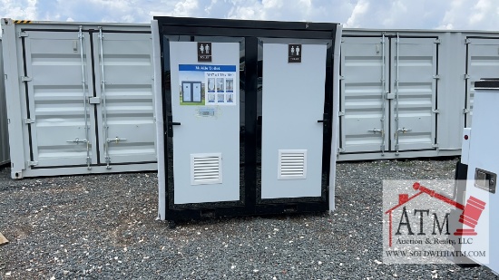 NEW Mobile Double Toilet