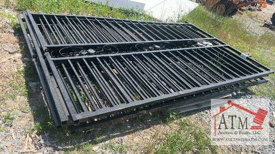 NEW 20' Bi-parting Iron Gate