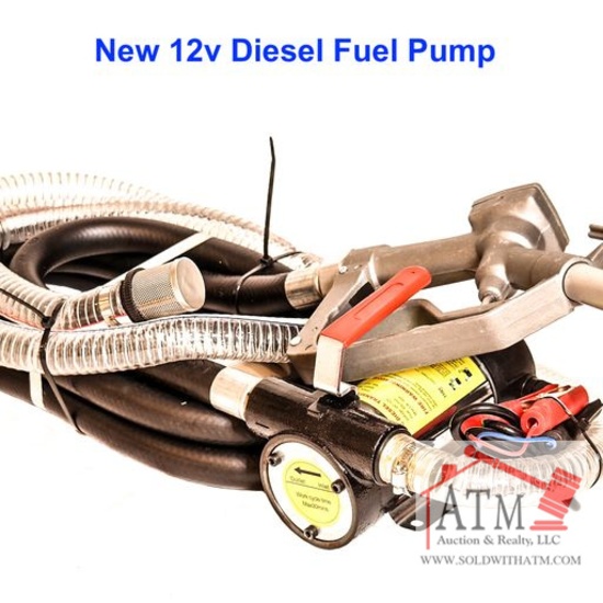 NEW 12V Diesel Fuel Pump