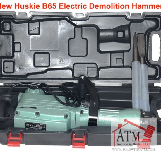 NEW Huskie B65 Electric Demolition Hammer