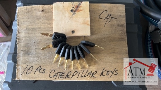 NEW (10) Caterpillar Keys