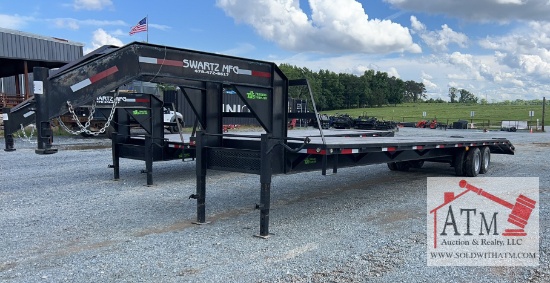 NEW 2022 Swartz Mfg 35' + 5' Gooseneck Trailer