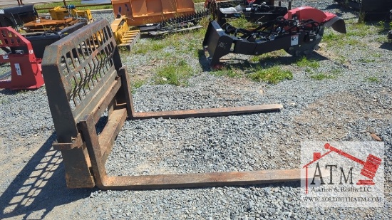 5' Forks - Skidsteer Attachment