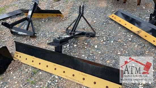 NEW Nolan's Mfg SB6 - 6'  Scrape Blade 3 Pt Hitch