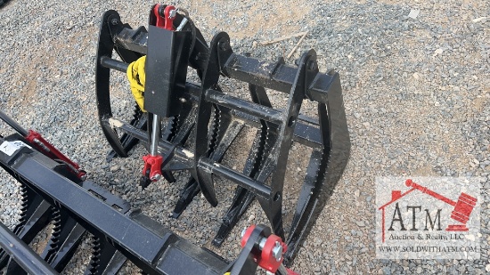 48" Heavy Duty Root Grapple - Skidsteer Attach