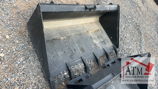 68" GP Bucket w/ Teeth - Skidsteer Attachment