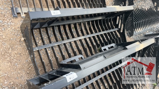 72" Skeleton Bucket - Skidsteer Attachment
