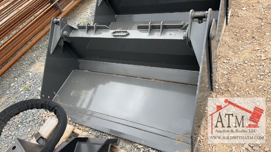 Heavy Duty 63" 4-in-1 Bucket - Skidsteer Attach