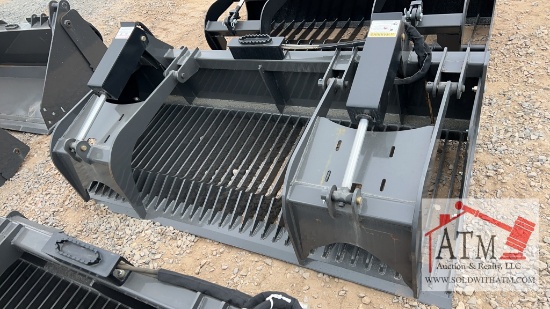 Heavy Duty 81" Rock Grapple - Skidsteer Attachment