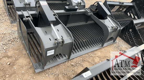 Heavy Duty 81" Rock Grapple - Skidsteer Attachment