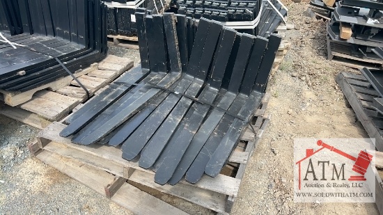 (10 Pair) 36" Sub Compact Forks