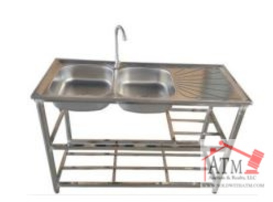 NEW Stainless Steel Sink w/ Carton Package