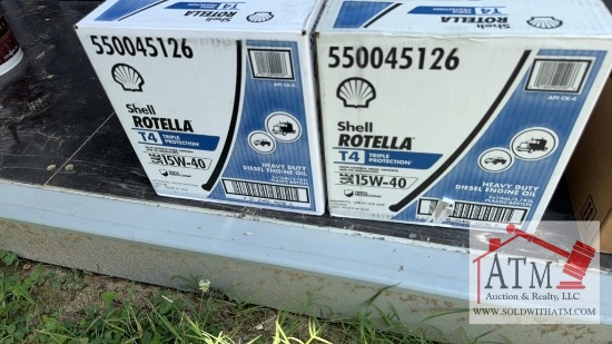 (2) Cases Rotella 15W-40 (6 Gallons Total)