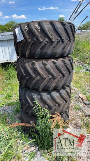 (4) 31x15.5 Wheel Assembly
