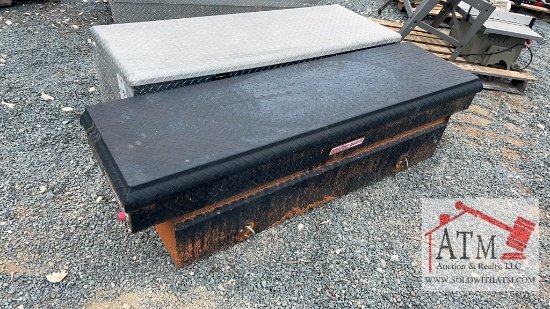 (2) Aluminum Truck Tool Boxes