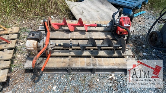 (2) Gas Hold Augers