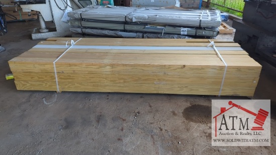 (24) Wooden Column Posts