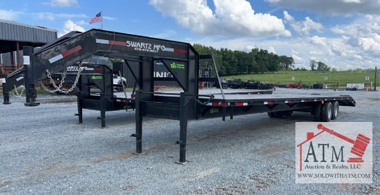 NEW 2022 Swartz Mfg 35' + 5' Gooseneck Trailer