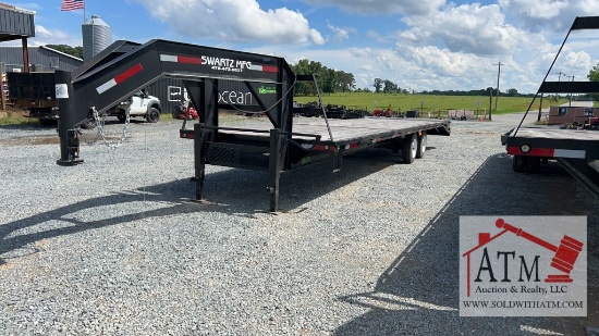 NEW 2023 Swartz Mfg 30' +5’ Gooseneck Trailer
