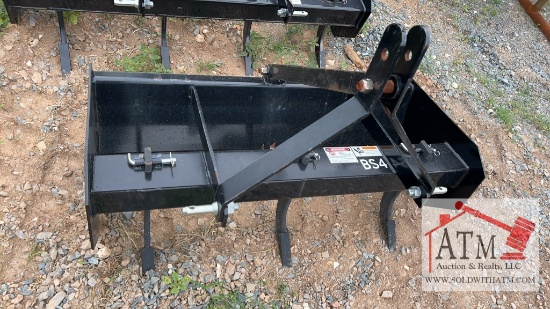 NEW Nolan's Mfg BS4 - 4' Box Scrape 3 Pt Hitch