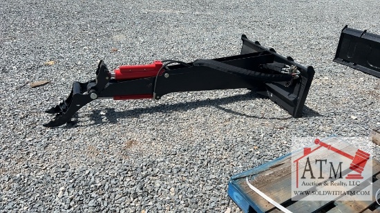Long Arm Back Hoe Attachment Hydraulic Thumb