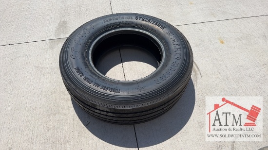 (1) NEW 225/75R-15 14 Ply Tire Only