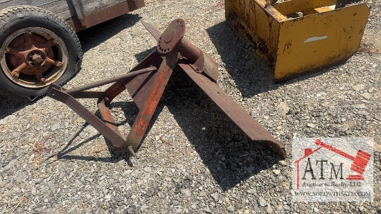 6’ Scrape Blade - 3 Pt Hitch