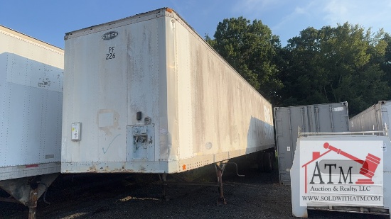1981 Strick 53' Dry Van Trailer (No Title)