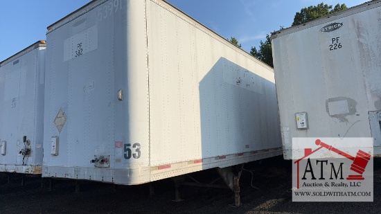 2000 Trailmobile 53' Dry Van Trailer (No Title)