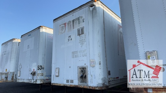 1992 Trailmobile 53' Dry Van Trailer (No Title)