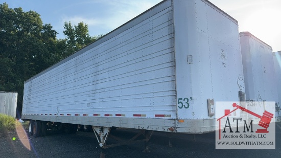 1987 Great Dane 53' Dry Van Trailer (No Title)