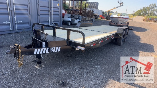 2026 Nolan 7' x 22' Partial Tilt Trailer