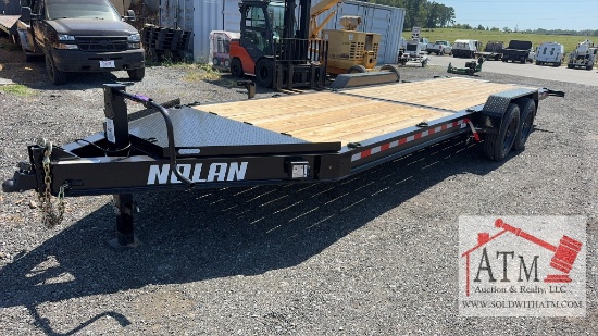 2026 Nolan 7' x 22' Partial Tilt HD Trailer