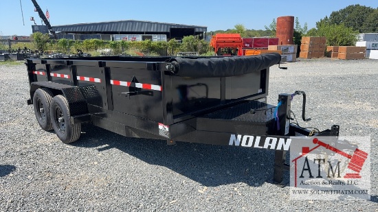 2026 Nolan 7' x 14' Premium Dump Trailer