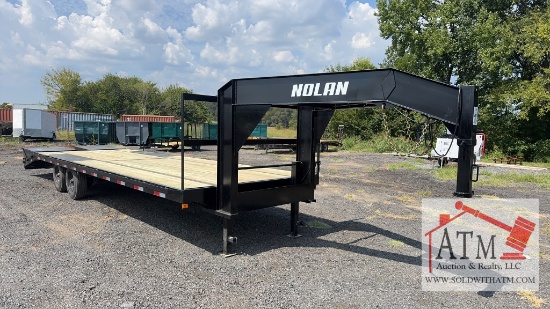2026 Nolan 102" x 30' Gooseneck Trailer