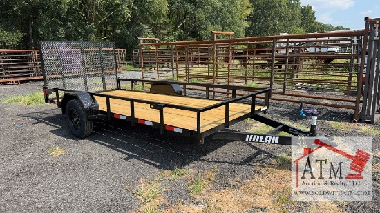 2026 Nolan 6' X 14' Utility Landscape Trailer