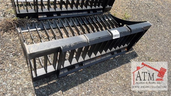 NEW Pabreak 62" Rock Bucket - Skidsteer Attach