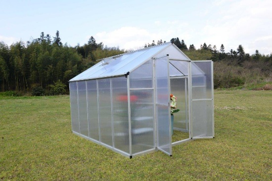 UNUSED Twin Wall 8 Ft x 10 Ft Green House