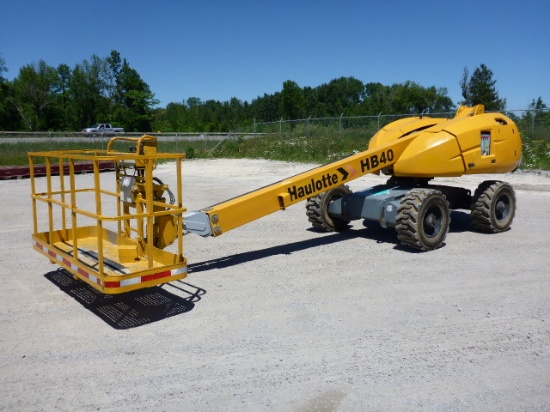 2007 Haulotte HB40 Telescopic 4x4 Boom Lift