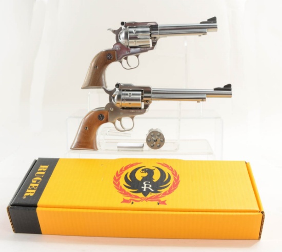 2 Ruger Revolvers: Blackhawk & Single Six