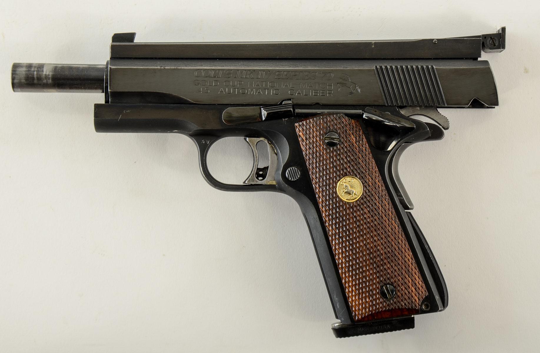 Colt Gold Cup NM Series 70 | Proxibid