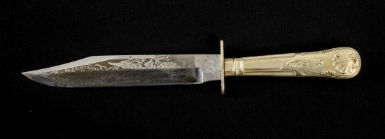 California Gold Rush Bowie Knife