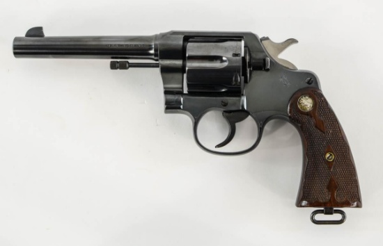 Colt New Service Circa 1922 .38 WCF Revolver