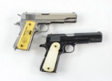 Two Military WWII Colt Government 1911 Pistols