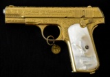 Colt 1903 Pocket Hammerless Engraved - Gold