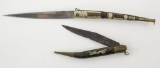 2 Antique Spanish Folding Knives