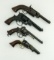 Four Antique Revolvers