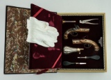 Cased US Historical Percussion Derringer Set